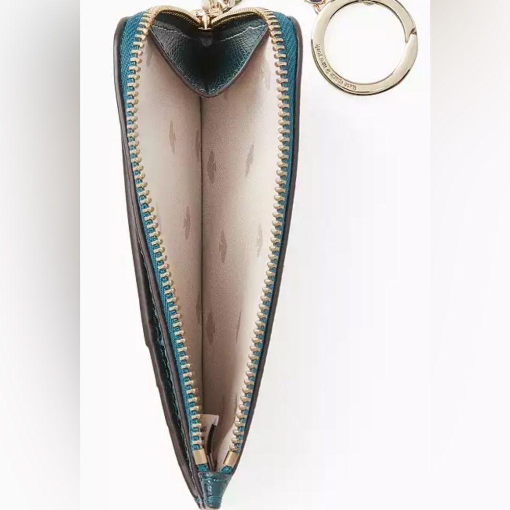 ♠️KATE SPADE♠️ Darcy Medium L Zip Card Holder/EUC - Picture 6 of 9